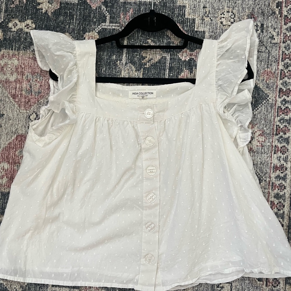 Emerson Fry Laurent Flutter Top M
